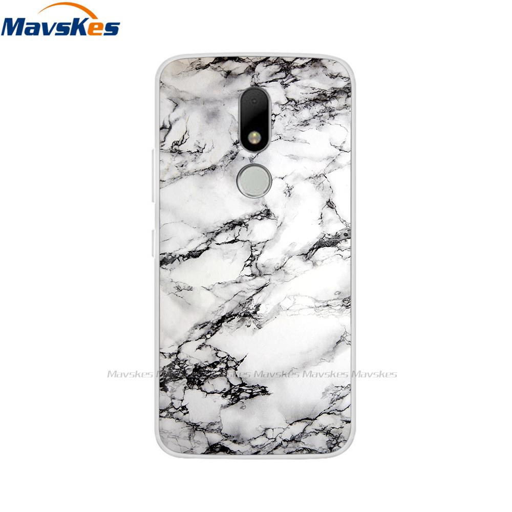 Soft TPU Case For Motorola Moto M Case XT1662 5.5inch Cute Cartoon Silicone Back Cover For Moto M Case XT1663 Phone Cases flower