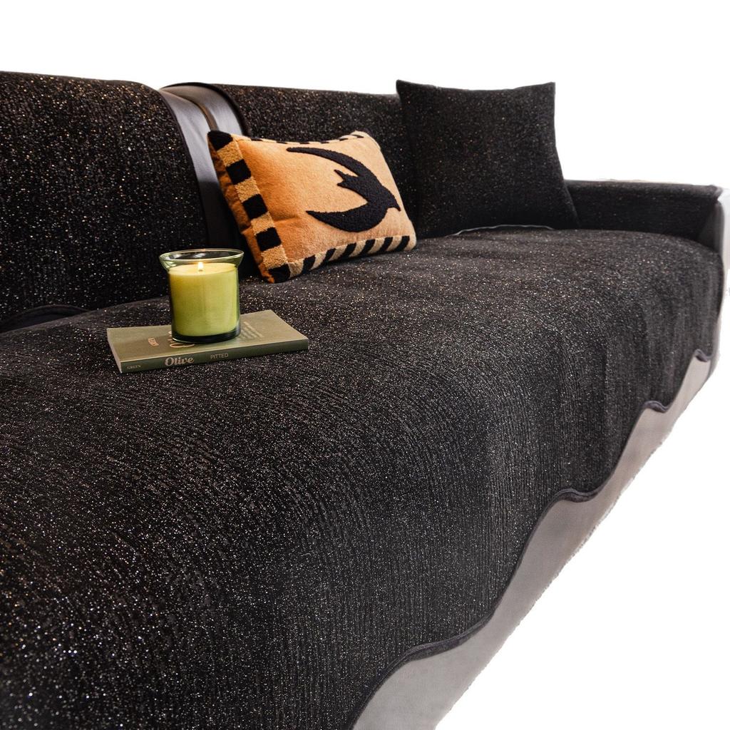 2025 new special-shaped sofa cushion one-piece straight row non-slip sofa seat cushion four-season universal sofa cover towel