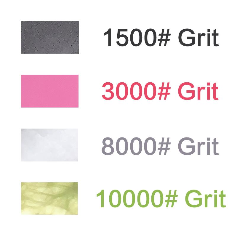 10000 Grit Přírodní zelený achátový ostřící kámen Vodní kámen Jemné broušení Leštění Holicí břitva Kuchyňský nůž Ostřič Honovací nástroj