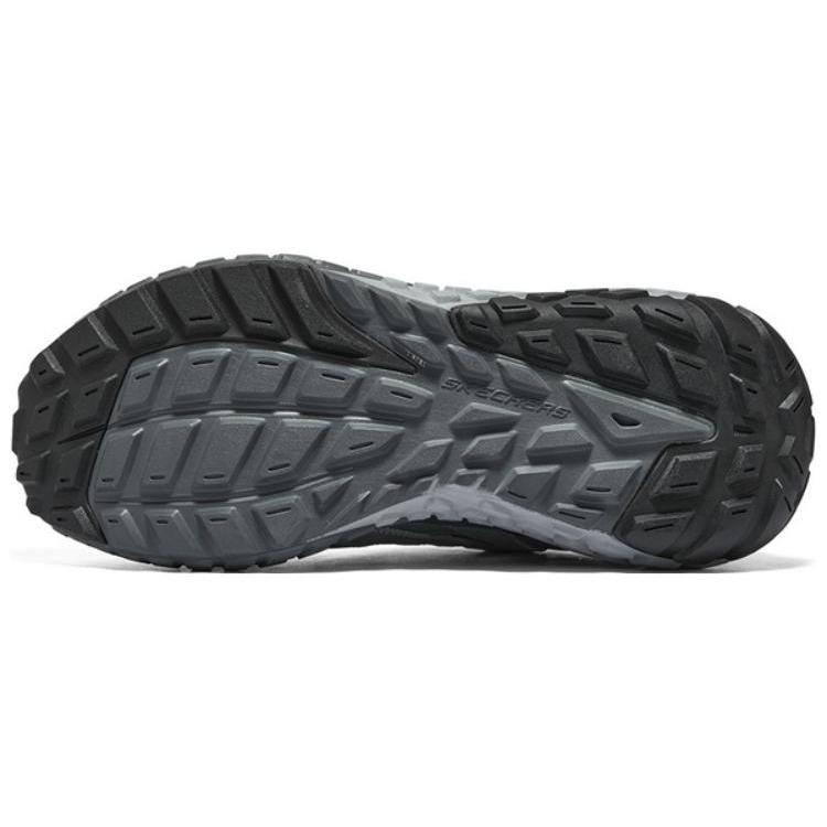 Skechers Monster Textile, Synthetic Leather Cushioning Coverage Support Low Top Casual Shoes Men's Gray 232742-CCGY