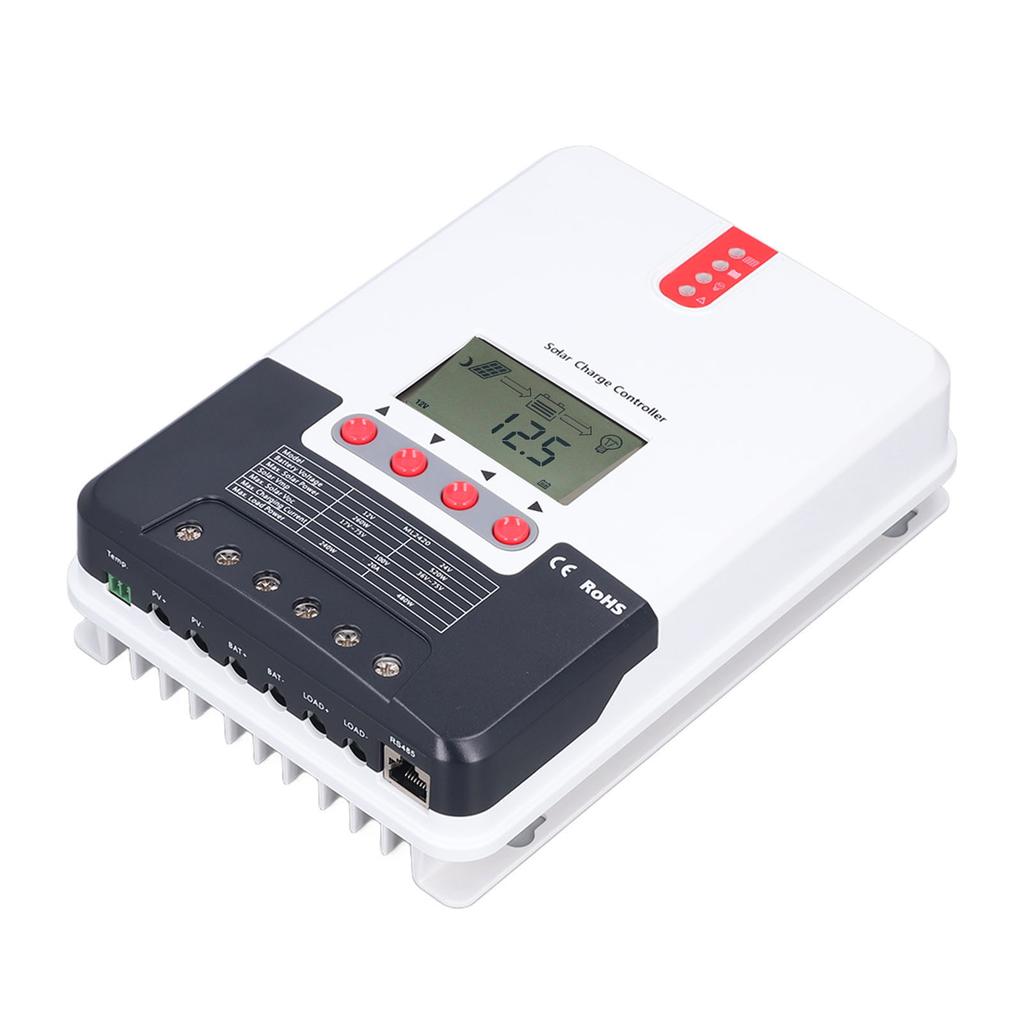 MPPT Solar Charge Controller 12V/24V 20A IP32 Protection Accessories for Power Stations Yachts RVs