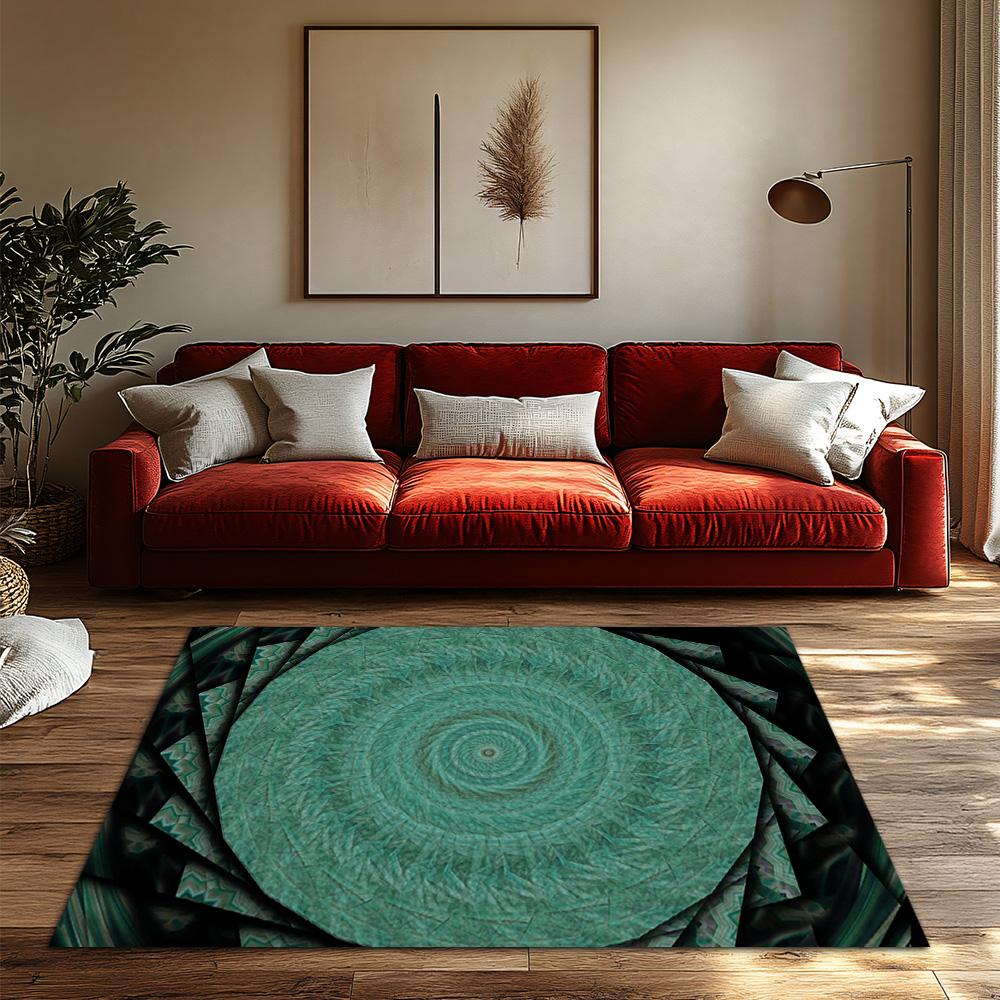Unique Area Rugs Modern Abstract Carpet Living Room Decor Floor Mats Washable Home Accent Rugs Non Slip Indoor Outdoor Mats