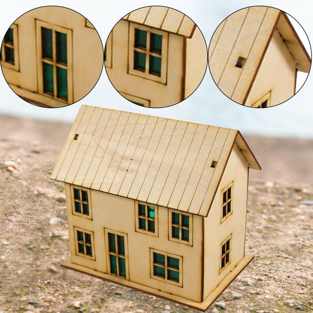 1/60 Miniature House Model Building Architecture Scene for Teens Adults Unique Gifts