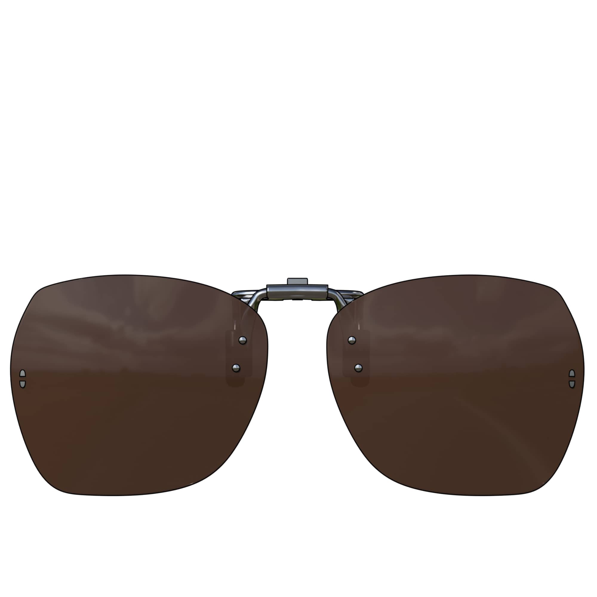 

Чоловічі Жіночі Накладки для Окулярів Кліп-Он Поляризовані коричневий