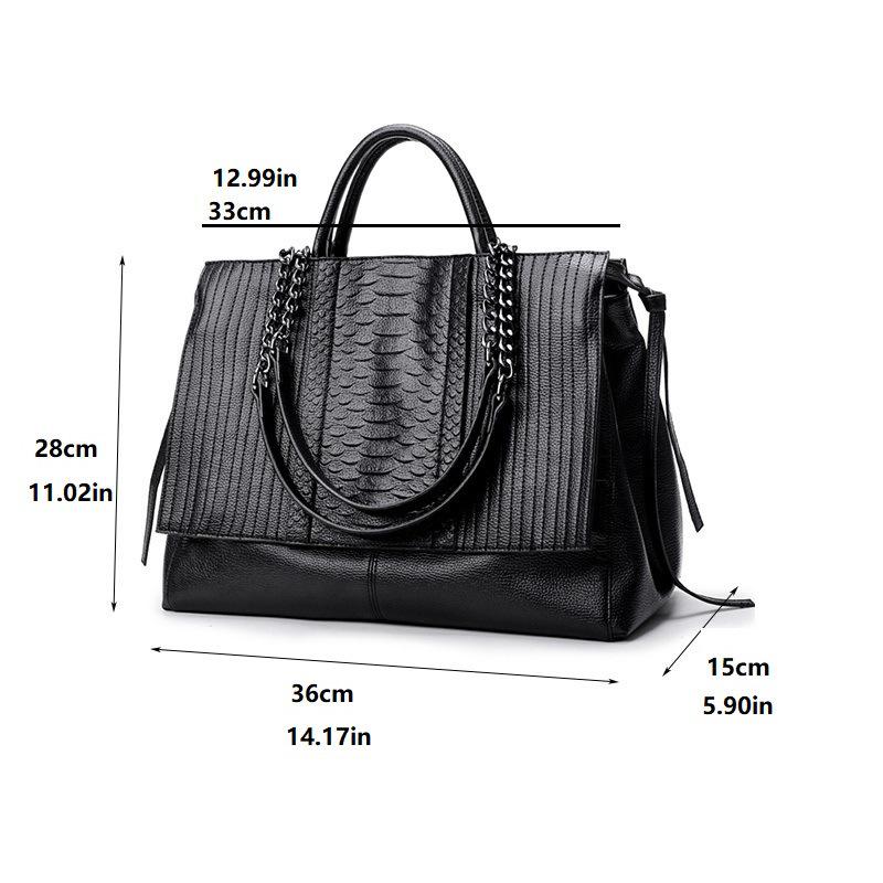 Women's 2023 Large Capacity Fashion Tote Bag - Stylish Luxury Shoulder Handbag Briefcase