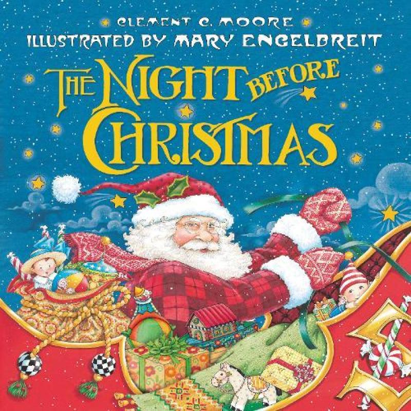 The Night Before Christmas by Clement C Moore Hardback Book 9780062089441