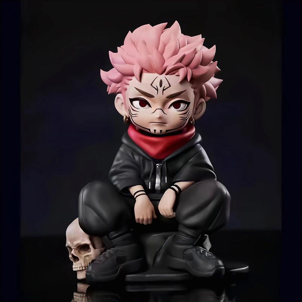 Jujutsu Kaisen Crouching Gojo Satoru Gachapon Yuji Itadori Standing Gojo Satoru Figure Collectible Gift