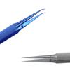 High-Precision Titanium Tweezers: Stainless Steel Repair Tool for Mobile Phone Electronics.