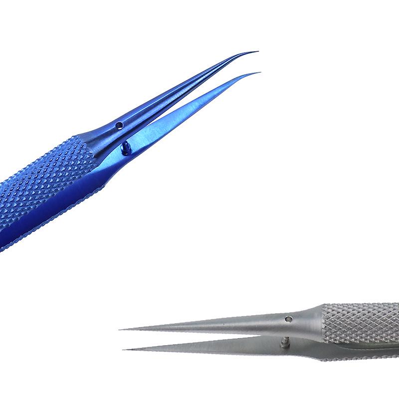 High-Precision Titanium Tweezers: Stainless Steel Repair Tool for Mobile Phone Electronics.