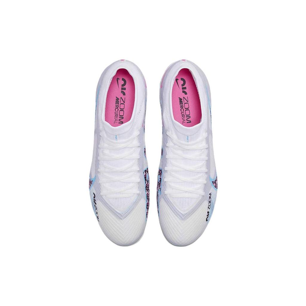 Nike Zoom Mercurial Vapor 15 Pro FG Blast Pack Unisex Sneakers White Pink-Blast Indigo-Haze DJ5603-146