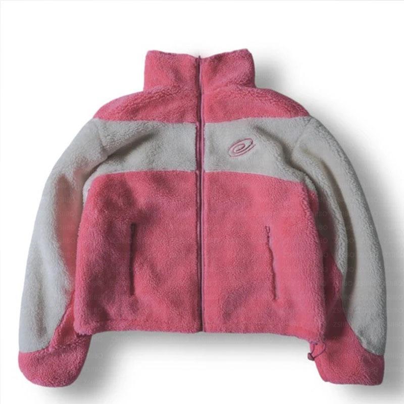 Herbst und Winter warme und modische lässige Streetwear bestickter Reißverschluss Hoodie für Männer und Frauen