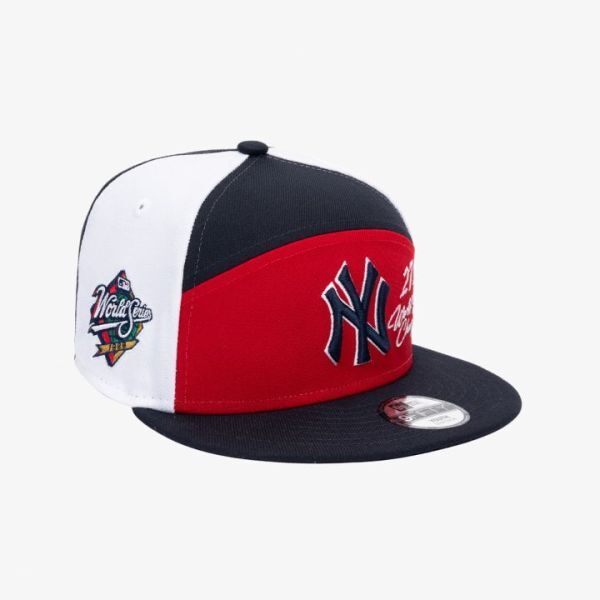 New Era Mlb New York Yankees Snapback Multi World Series Split Panel