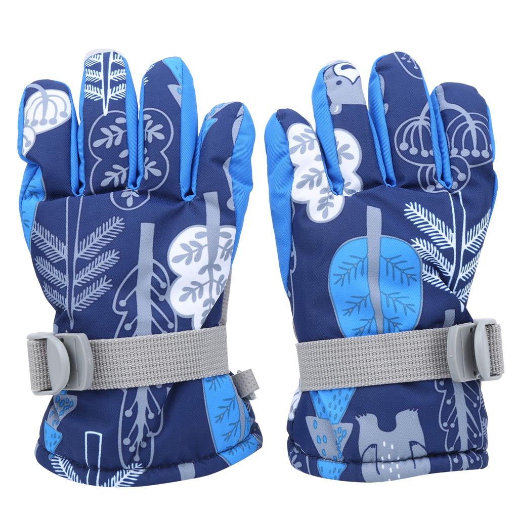 Winter Children Kids Ski Gloves Waterproof Thicken Warm Glove Windproof for Outdoor Sports