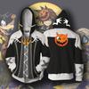 Sudadera con capucha y cremallera 3D de Anime Kingdom Hearts, sudadera de cosplay, chaqueta con capucha para hombre