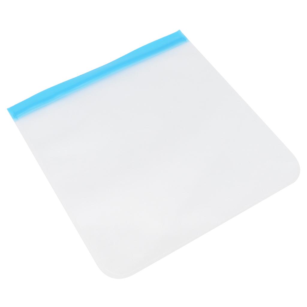 PEVA Lebensmittelaufbewahrungsbeutel Mattdurchscheinend Obst Gemüse Versiegelter Beutel für Zuhause Küche Flugzeug