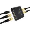 RJ45 Network Cable Switch Hub 1 In 2 3 Out Converter 1000Mbps Gigabit Ethernet Switch Hub Wire Divider PC LAN Extend Adapter