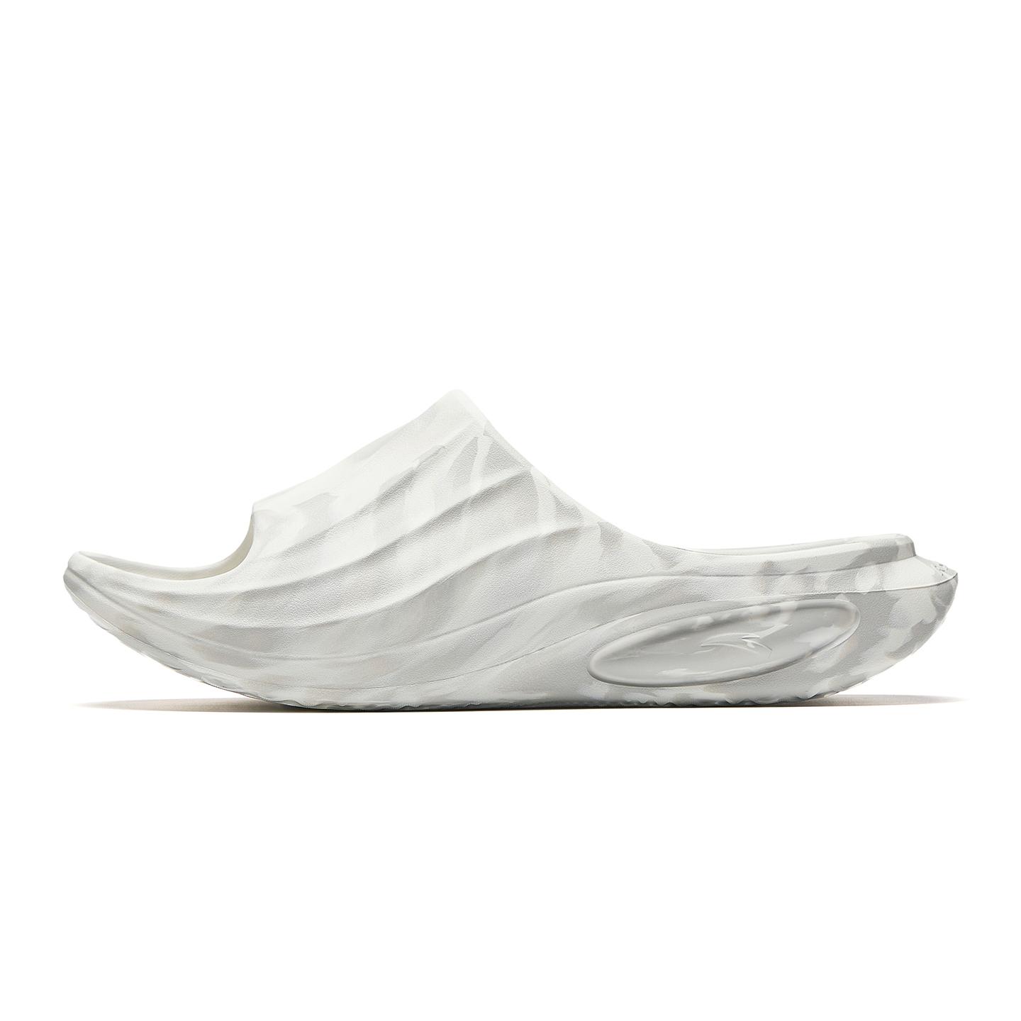 Anta Basketball Campus Summer 2026 Slide Sandals Men Footwear White Gray 912621802S-2 39