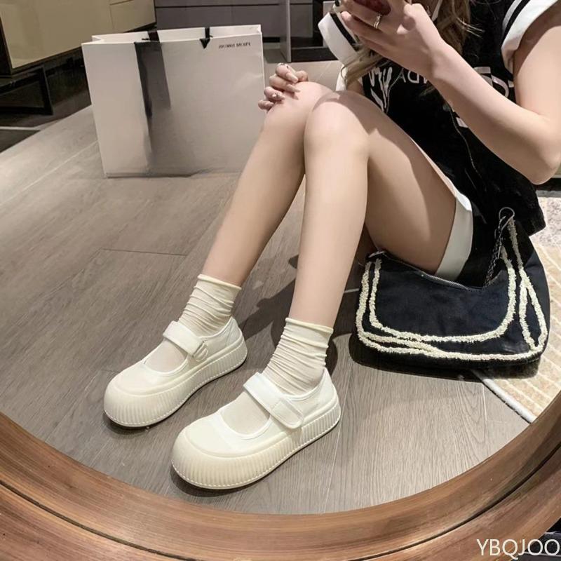 Fashion Women's Spring Summer New Simple Comfortable Board Shoes Thick Soled Hollow Sandals Casual Sports White Shoes