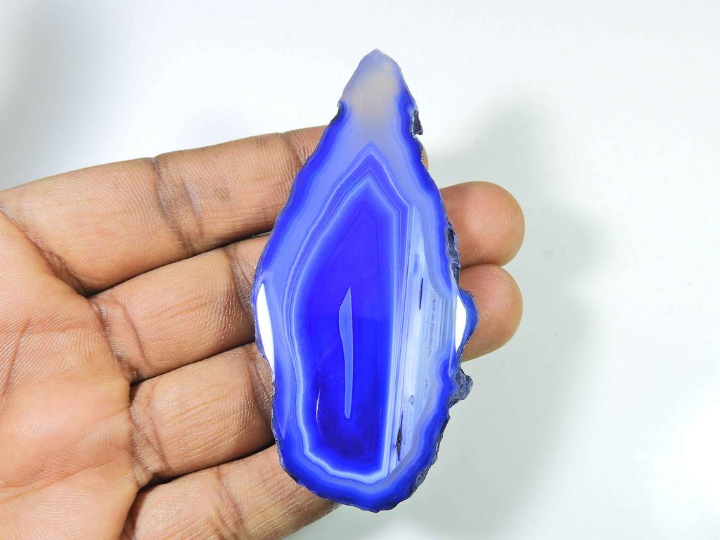 182Cts. Dyed Druzy Agate Fancy Healing Crystal Cabs Loose Gemstone 39X80MM SK-2271