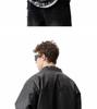 Men's Retro High-End Leather Motorcycle Jacket with Stand Collar - Loose Fit, Plus Size, Fashionable Casual Outerwear.