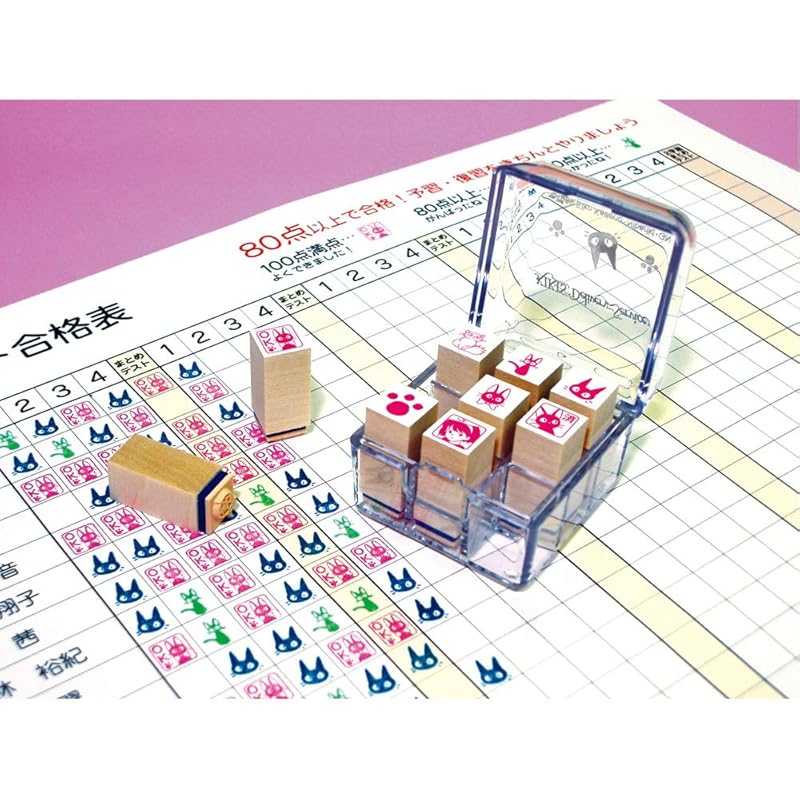 Beverly Studio Ghibli Kiki's Delivery Service Stamp Check Stamp CK9-004