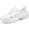 Men's Summer Lightweight Slip-On Hole Sandals, Thick Sole, Mud-Step Feel for Outdoor Beach Wear