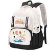 Large Capacity Schoolbag with Shoulder Strap; Student Three-piece Pencil Case Set