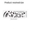 DIY Butterfly Wall Art Decals Waterproof Self-Adhesive PVC Stickers for Lash Beauty Salon Shop Wall Decor