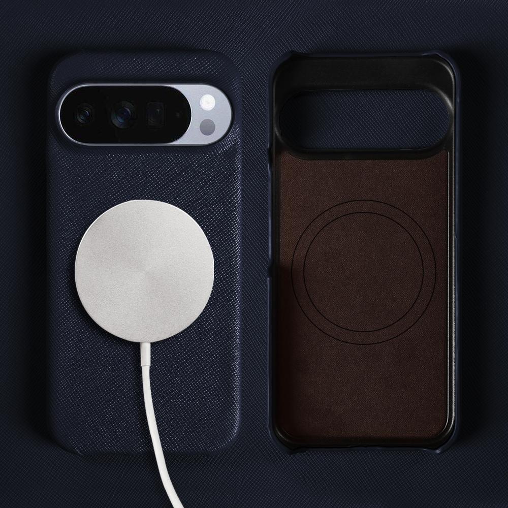 For Magsafe Genuine Leather Case For Google Pixel 10 Pro 10A 9A 9 Pro XL 8A 8 7A 7 6A 6 Pro 5 5A Magnetic Phone Cases Back Cover