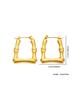 Luxury Niche Design Colorfast 304 Stainless Steel Titanium Stud Earrings for Women - Lightweight and High-End.