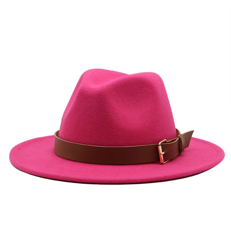 Black Woolen Top Hat Jazz Hat