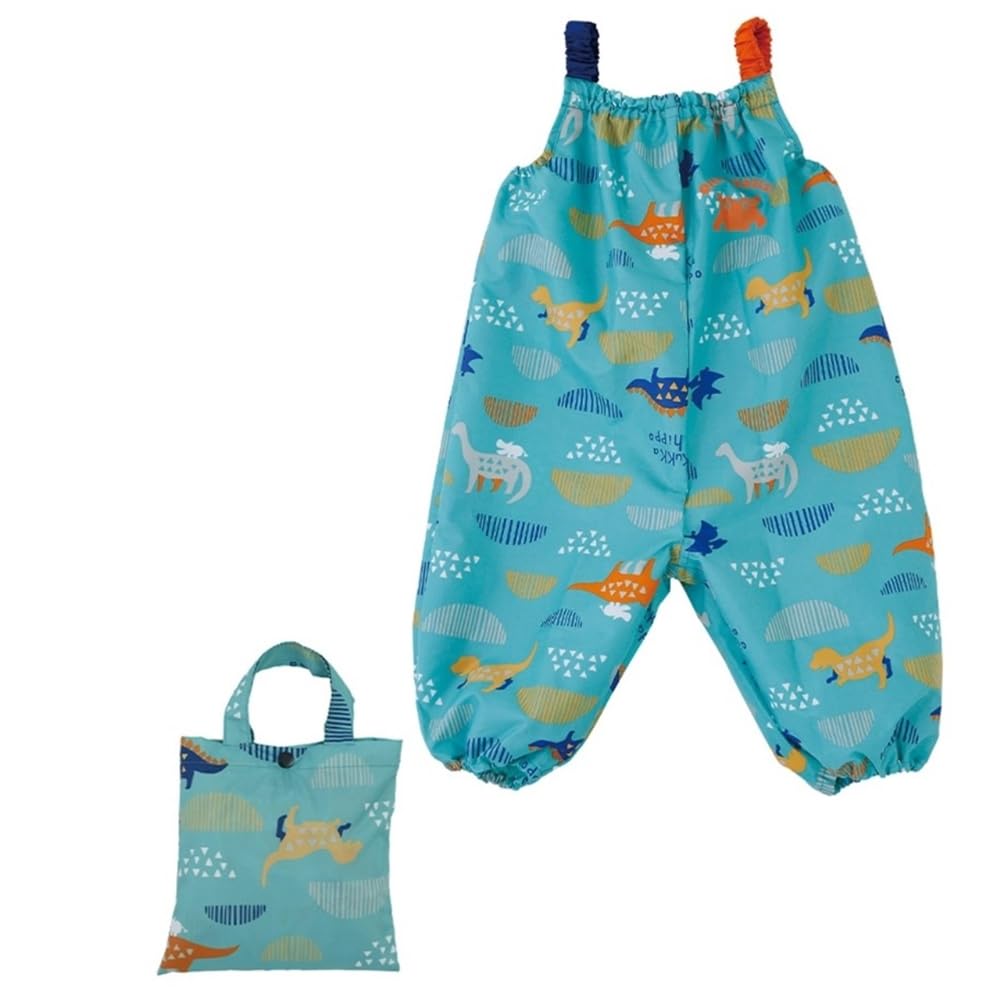 Ogawa Kukka Hippo Dinosaur Sandbox Elastic Includes Storage 83375 Kids' Playwear, 90cm, Wear, Stain-Resistant, Hem, Water-Repellent, Backpack-Style