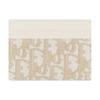 Dior 30 Montaigne Freesia Metall CD Logo Stoff Kartenhalter Herren Accessoires Gold S2152UQDL-M01E
