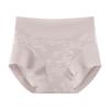 Embossed Jacquard High-Waist Sculpting Underwear: Butt-Lifting, Tummy-Control, Seamless, Breathable, Antibacterial for Women