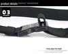 Men's Tactical Quick Release Elastic Stretch Belt for Casual Workwear and Outdoor Training