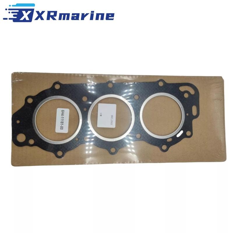 Cylinder Head Gasket for Yamaha 40 50 HP Pro 50 3-CYL 2-Stroke Outboards 6H4-11181-A0 18-3830