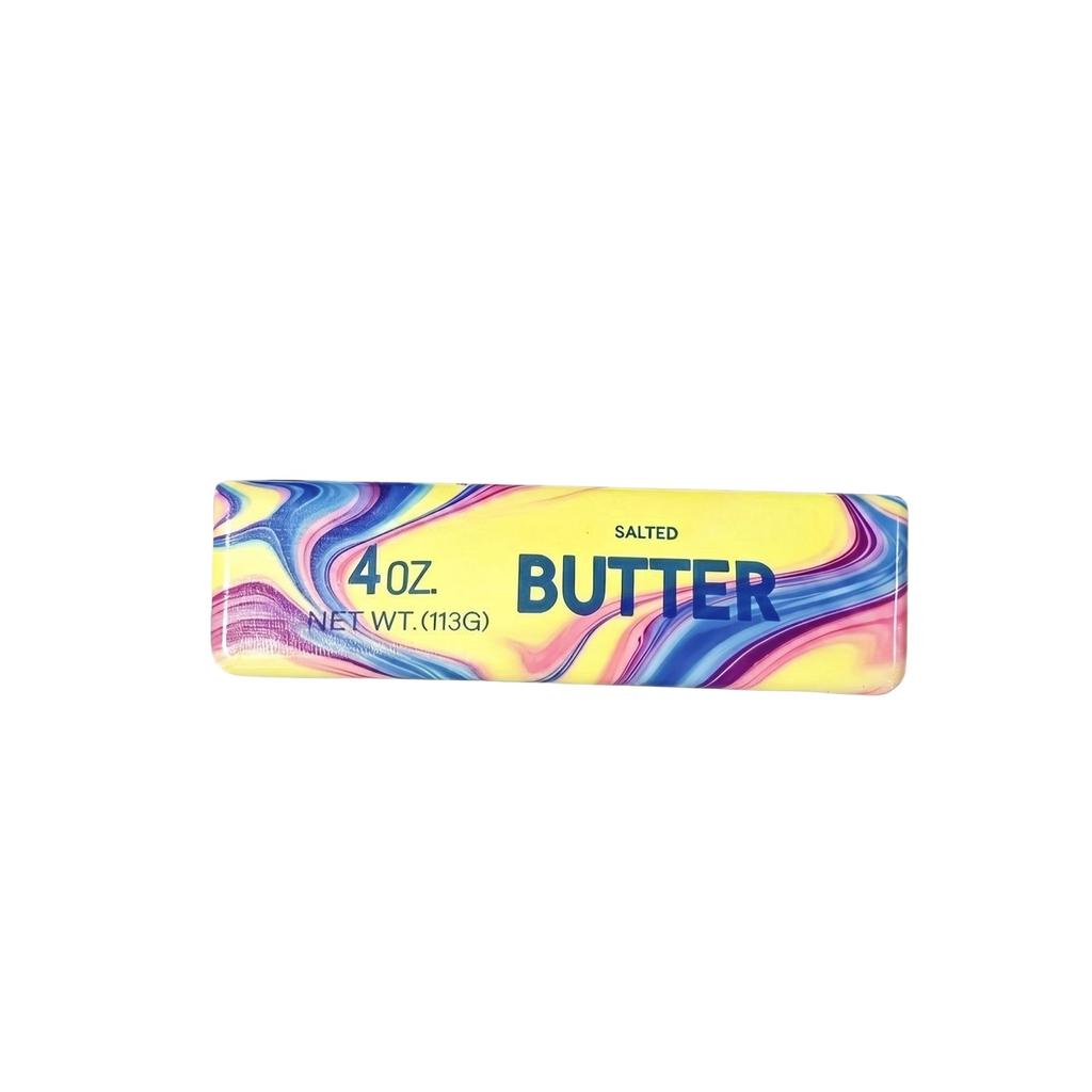 Butter Stick Toy Stress Relief Fidget Sensory Toy Soft Squeezeable Novelty Item for Desk Home Office Decor 13 5cm Long Suitable for Adults and Kids