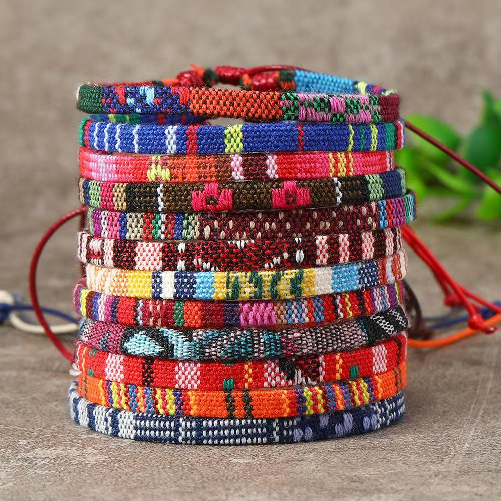 Bohemian Handmade Woven Bracelet Set - Unisex New Style Accessories
