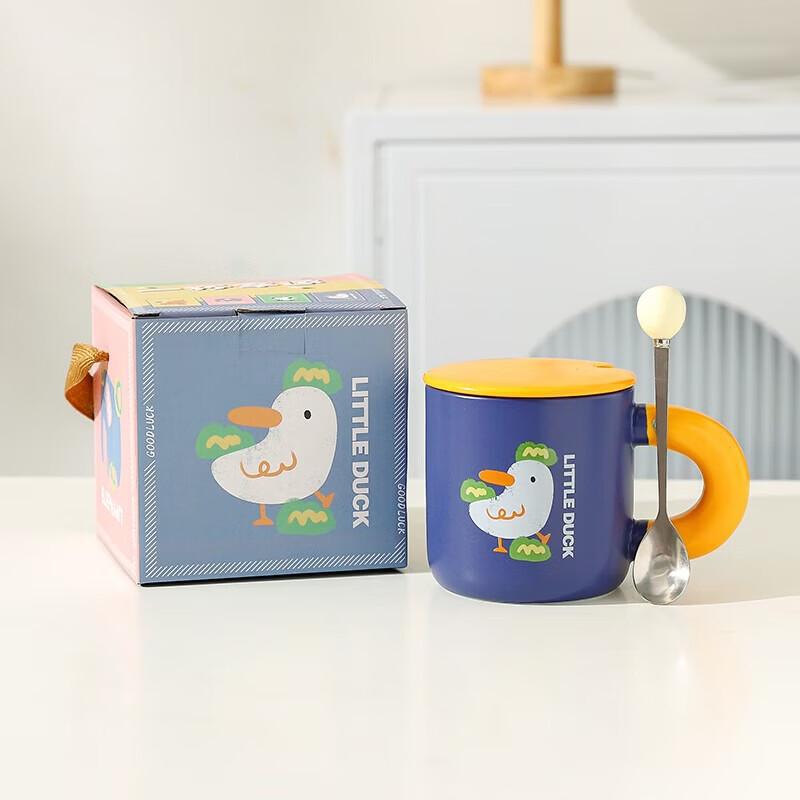 Cute Cartoon Ceramic Breakfast Mug