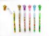 Tiny Mills Sloth Birthday Party Carnival Goody Staff Classroom Sloth Stackable Push Pencil Assortment with Erasers Favors, Prizes, Bags, Rewards,