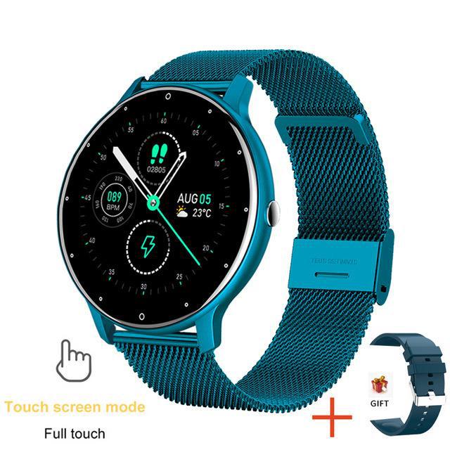 New Smart Watch Men Full Touch Screen Sport Fitness Watch IP67 Waterproof Wireless For Android/IPhone Smartwatch Men+box.