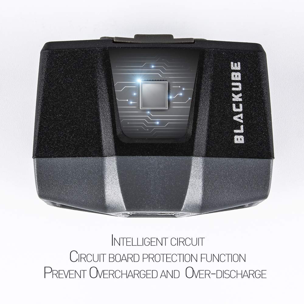BLACKUBE Rechargeable Cap Light with Motion Bright Battery Fishing Qualified Invoices Available Clip-on Sensor, 29-Hour Life, Light,