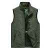 Outdoor Leisure Men 'S Plus Size Multi -Pocket Vest Stand Collar Photography Fishing Vest 