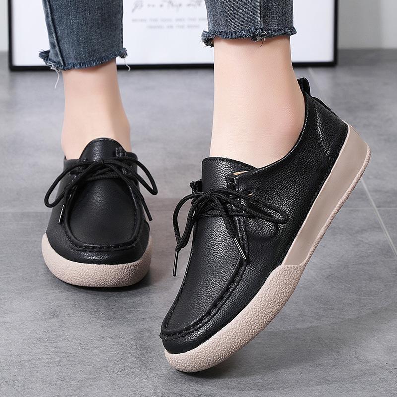 Damen-Penny-Loafer aus Kunstleder, zum Fahren, Gehen, Mokassins, lässig, zum Reinschlüpfen, bequem für Damen, Loafer-Schuhe zum Schnüren, fürs Business, Büro, Kleid, Arbeit