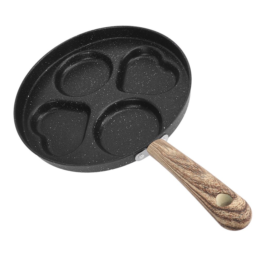 Egg Frying Pan for Stovetops Nonstick Divided Grill Pan Versatile Breakfast Grilling Pan Skillet for Indoor Cooking B