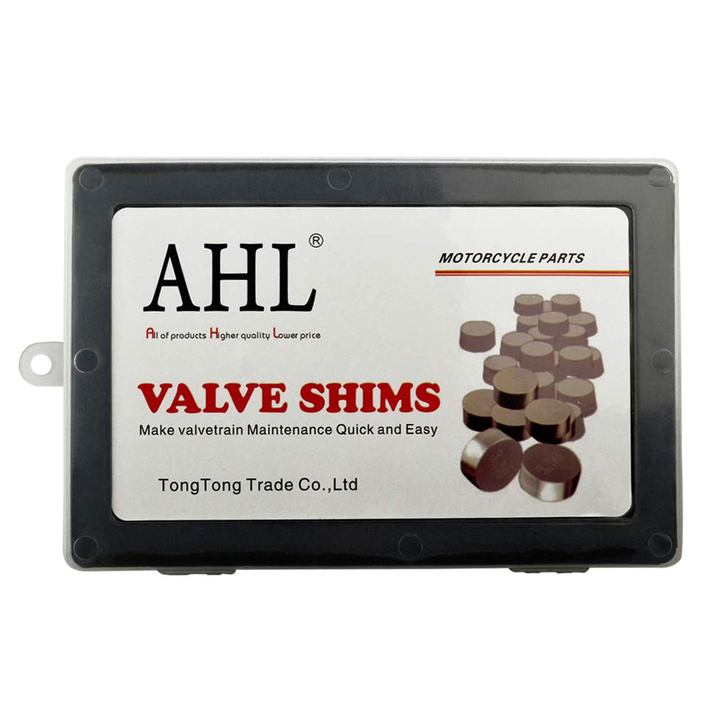 AHL 7.48mm 1.20mm-3.50mm 141pcs Valve Shim Kit Valve Adjustment Shim Kawasaki W650 2000-2001 / KLE650 2008-2010