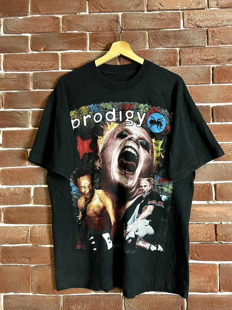 Hot The Prodigy Band On Tour Black S To 5XL Concert Shirt SN492