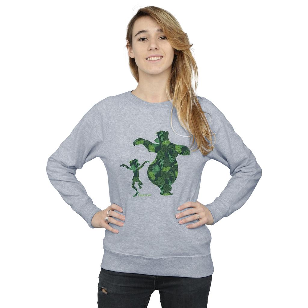 Disney Womens/Ladies The Jungle Book Mowgli And Baloo Dance Sweatshirt