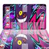 PPokemonGengar Grande Playmat Angewomon DTCG CCG Tappetino Gioco di Carte Collezionabili Tappetino Gioco da Tavolo Tappetino Mouse in Gomma Alta Qualità Gratuito