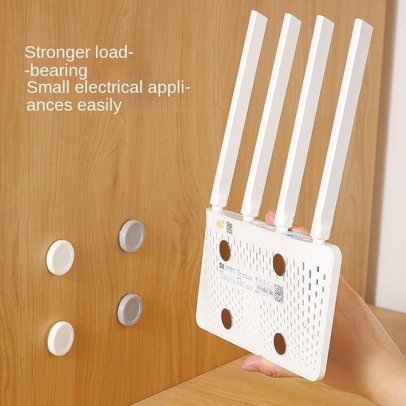 3/6/12pcs Magnetic Remote Control Holder Wall Mount Hook AC Air Conditioner Controller Storage Organizer Magnetic Sticker Home Gadget Stick On Hanger